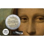 2025 2 Euro Museo del Louvre FDC in coin card Francia 3 fronte