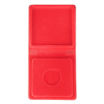 ASTUCCIO rosso in PVC imbottito per 1 Sterlina Master Phil 1