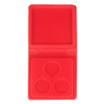 ASTUCCIO rosso in PVC imbottito per 3 Sterline Master Phil 1