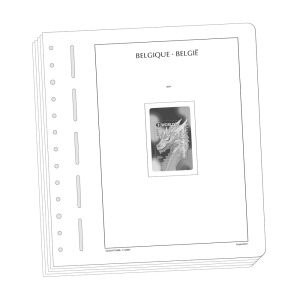 Belgio Crypto stamps 2024 Con taschine Leuchtturm