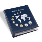 Cartella a 4 anelli WORLD MONEY con 5 fogli assortiti senza custodia Leuchtturm 2