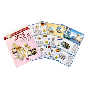 Fogli 2 Euro COMMEMORATIVI 2025 Prima parte Abafil
