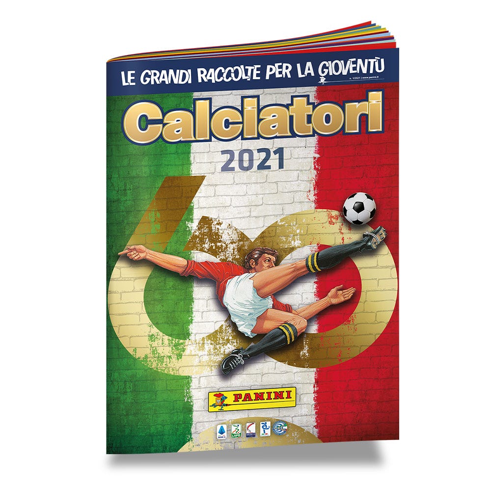 Album e bustine figurine Calciatori 2020 2021