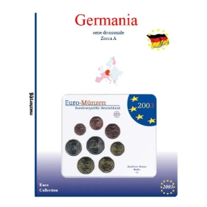 Inserti divisionali Germania 5 zecche 2003 Master Phil