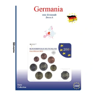 Inserti divisionali Germania 5 zecche 2008 Master Phil