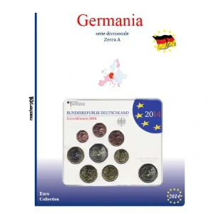 Inserti divisionali Germania 5 zecche 2014 Master Phil
