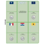 Inserti per le 15 monete 25 c. Parchi Nazionali USA Zecche D P e S FDC 2017 Master Phil 2