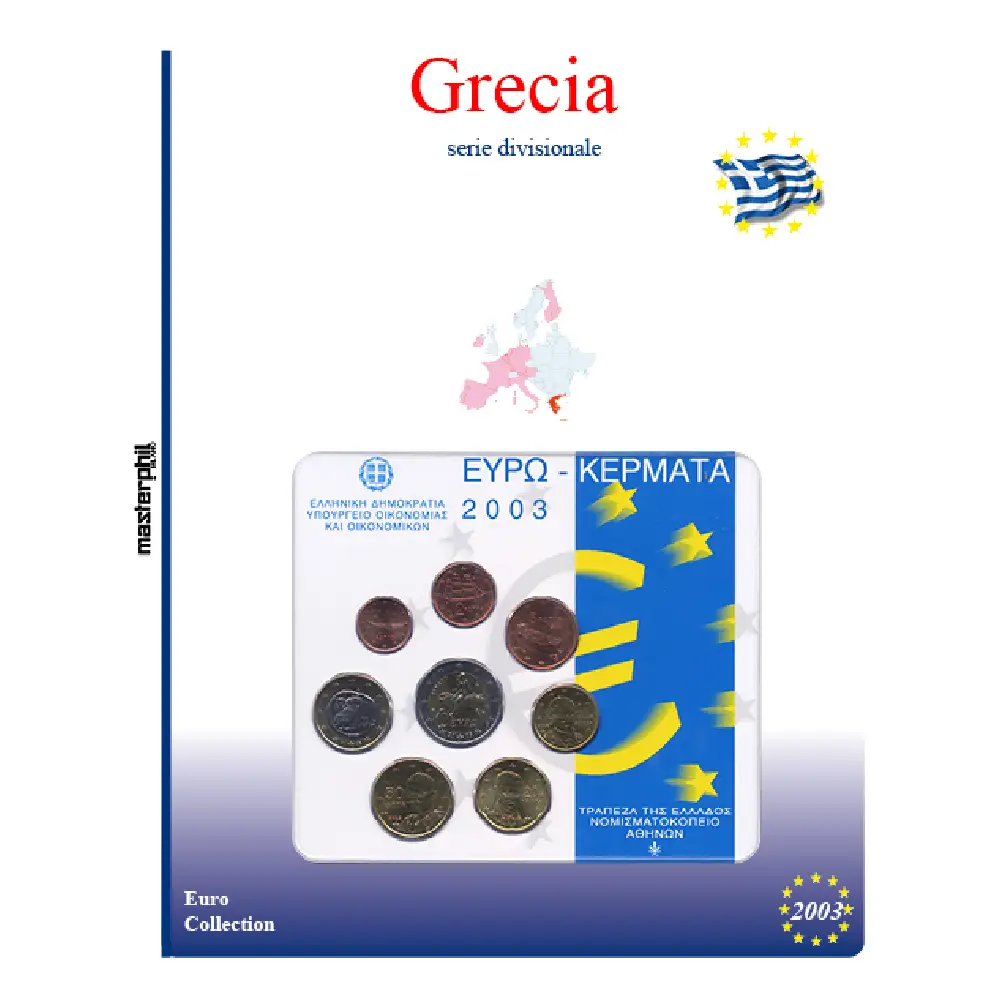 Inserto divisionale Grecia 2003 Master Phil Inserto divisionale Grecia 2003 Master Phil