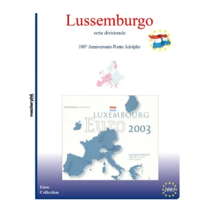 Inserto divisionale Lussemburgo 2003 Master Phil