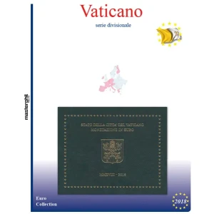 Inserto divisionale Vaticano 2018 8 monete Master Phil