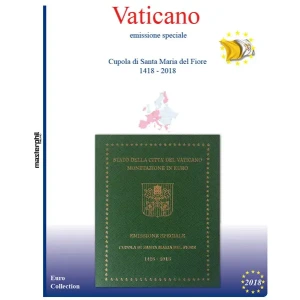 Inserto divisionale Vaticano 2018 9 monete Master Phil