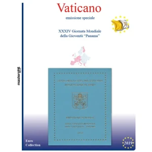 Inserto divisionale Vaticano 2019 9 monete Master Phil