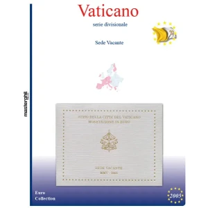Inserto divisionale Vaticano Sede Vacante 2005 Master Phil