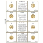 Inserto monete 1 Dollaro Innovazioni USA Zecche D e P FDC 2021 Master Phil