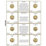 Inserto monete 1 Dollaro Innovazioni USA Zecche D e P FDC 2022 Master Phil