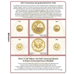 Inserto per le 2 monete 1 Dollaro Nativi USA Zecche D e P FDC 2015 2016 Master Phil