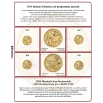 Inserto per le 2 monete 1 Dollaro Nativi USA Zecche D e P FDC 2019 2020 Master Phil