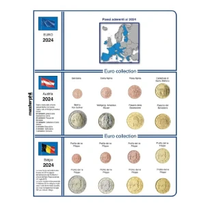 Kit inserti per serie Euro 19 Stati 2024 Master Phil