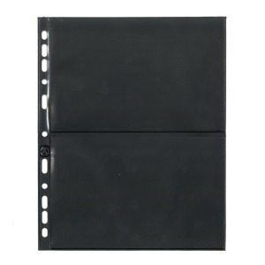 Tasche SPECIAL a 2 tasche con fondo nero 10 pz. Abafil