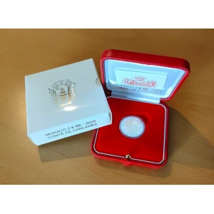 2025 2 Euro Contea di Carlades PROOF in cofanetto Monaco 1