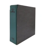 Cartella a 4 anelli MEGA TOP BINDER con custodia vuota Verde Master Phil 1