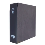 Cartella a 4 anelli MINI TOP BINDER nera con custodia nera vuota Master Phil 1
