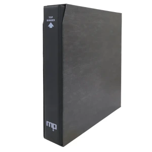 Cartella a 4 anelli TOP BINDER nera con custodia nera vuota Master Phil