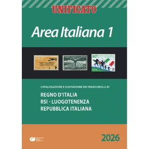 Catalogo AREA ITALIANA 1 ITALIA da REGNO a REPUBBLICA 2026 Unificato