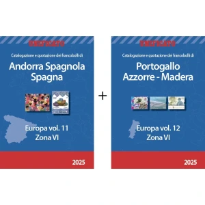 Catalogo Europa ZONA IBERICA vol. 11 vol. 12 Zona VI 2025 Unificato