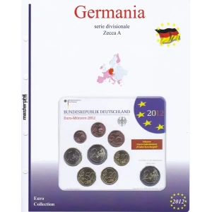 Inserti divisionali Germania 5 zecche 2012 Master Phil
