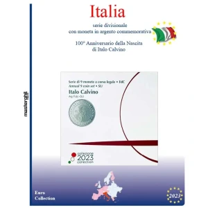 Inserto per divisionale Italia con 5 Euro argento 2023 Master Phil