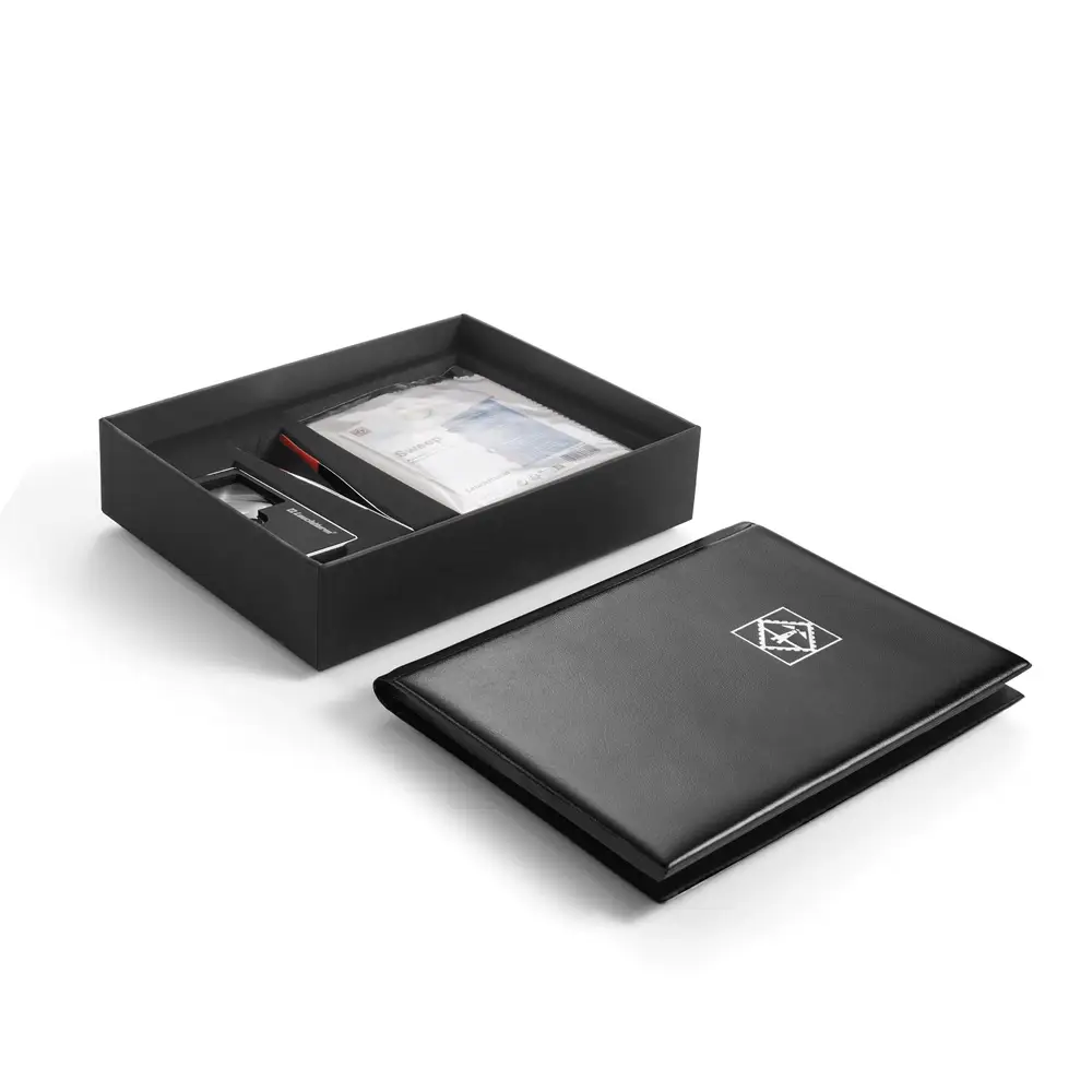STARTER KIT NUMISMATICO da 4 elementi con album Leuchtturm 1 STARTER KIT NUMISMATICO da 4 elementi con album Leuchtturm 1