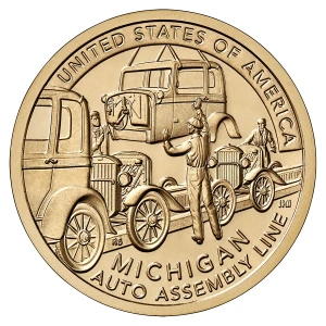 2025 1 Dollaro Innovazioni Catena di montaggio automobile Michigan USA