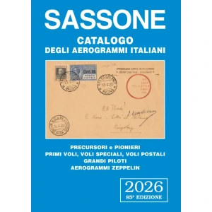 Catalogo degli Aerogrammi Italiani 2026 Sassone