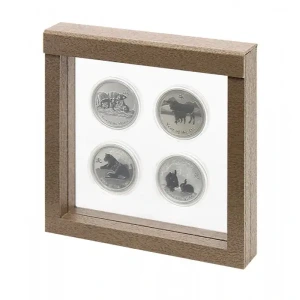 Cornice espositiva NIMBUS 150 Effetto legno Lindner 1