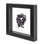 Cornice espositiva NIMBUS ECO 100 nera Lindner 5
