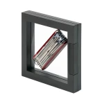 Cornice espositiva NIMBUS ECO 100 nera Lindner 7