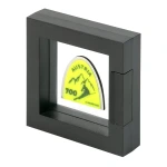 Cornice espositiva NIMBUS ECO 70 nera Lindner 3