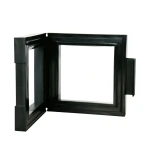 Cornice espositiva NIMBUS ECO 70 nera Lindner 8