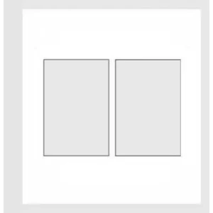 Fogli bianchi per cartoline a 2 tasche da 100x150 mm 5 pz. Bolaffi