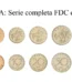 Serie completa delle ultime monete ordinarie coniate prima dell Euro FDC Bulgaria 1