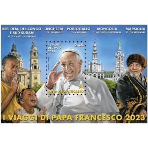 2024 I viaggi nel mondo di Papa Francesco nel 2023 1 BF Vaticano