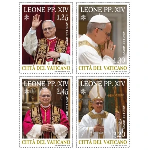 2025 Leone PP. XIV Anno I S.P. MMXXV 4 v. Vaticano