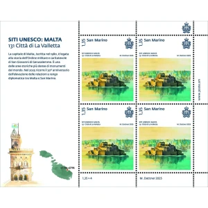 2025 Siti Unesco Malta 1 MF da 4 v. San Marino