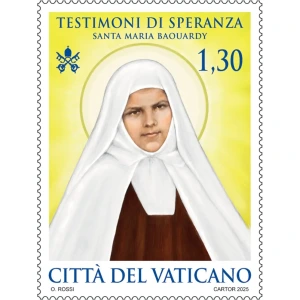 2025 Testimoni di Speranza Santa Maria di Gesu Crocifisso Baouardy 1 v. Vaticano