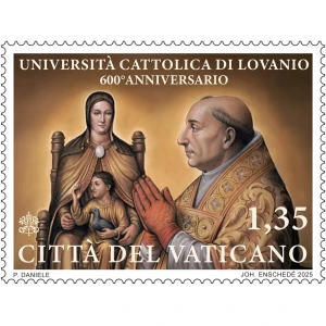 2025 600° della fondazione dell Universita di Lovanio 1 v. Vaticano