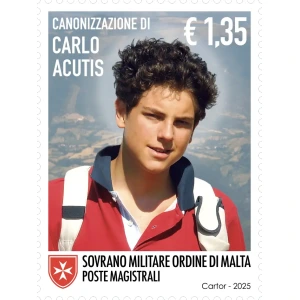 2025 Canonizzazione del Beato Carlo Acutis 1 v. E.C. di SMOM con Italia San Marino Vaticano S.M.O.M. SMOM