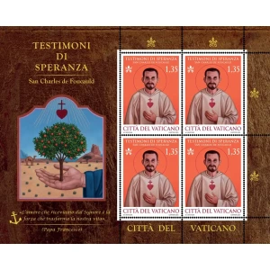 2025 Testimoni di Speranza San Charles de Foucauld 1 MF da 4 v. Vaticano