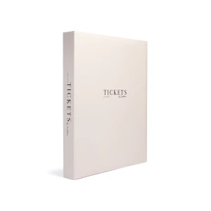 Album TICKETS bianco per 148 biglietti d ingresso di vario tipo senza custodia Leuchtturm 1