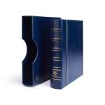 Cartella a 4 anelli GRANDE CLASSIC con custodia Blu Leuchtturm 3